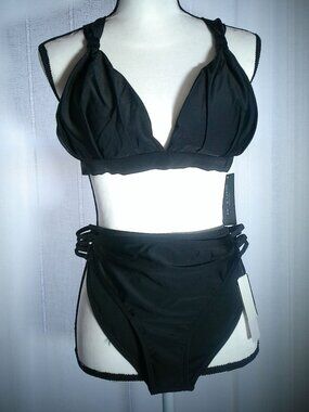Ocean Blues SwimSuit Top & Macy's Salt & Cove Bottom NWT XL